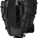 Double Handcuff Holster, Open Top Handcuff Case, Law Enforcement Cuff Pouch for Duty Belt/MOLLE Tactical Vest