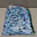 Cloth Event Wristbands Without Logo Light Blue 92PCS