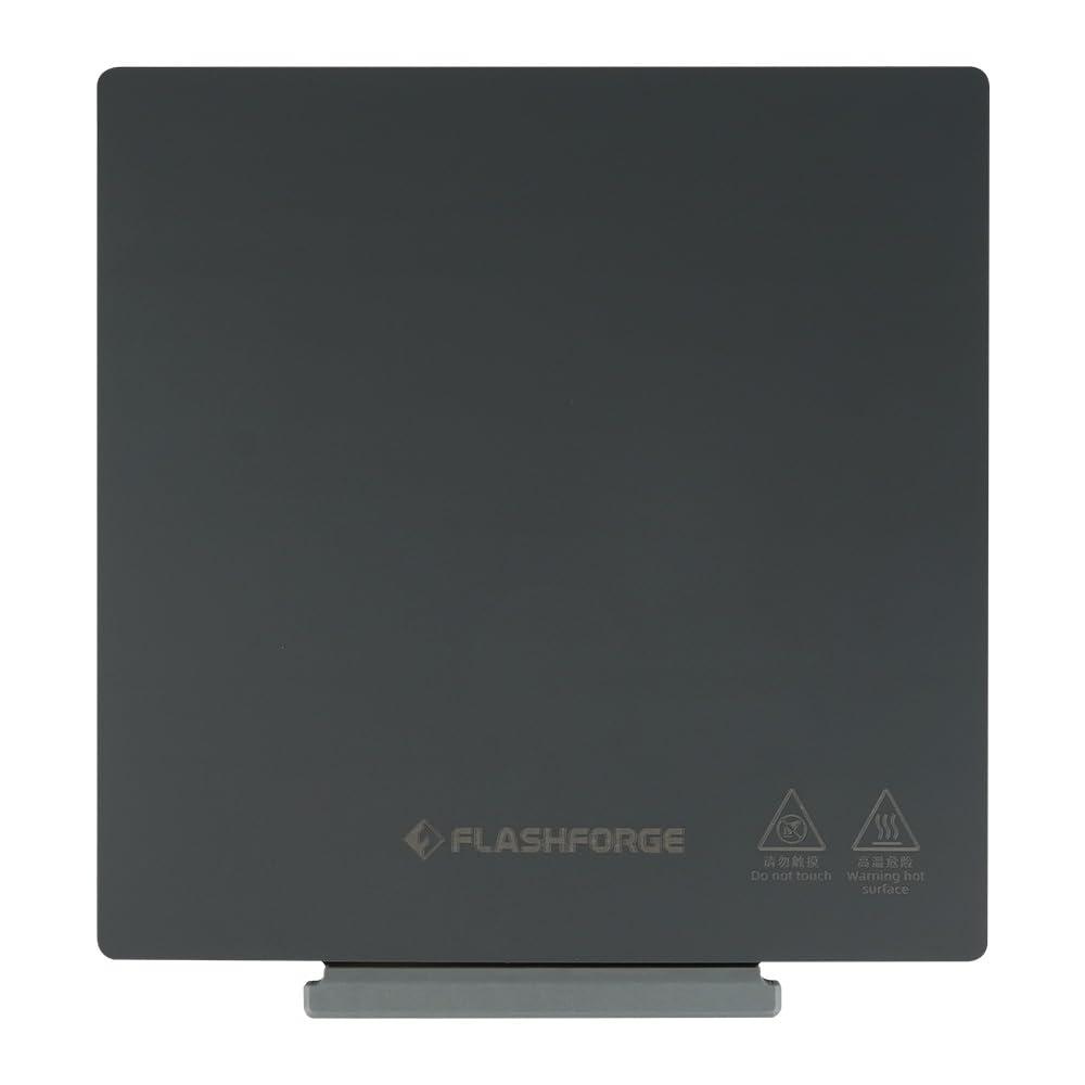 FLASHFORGE AD5M (Pro)/ AD5X 3D Printer Smooth PEI Plate, Upgrade Magnetic Flexible PEI Sticker Sheet, Glue-Free Print with PLA, TPU, Carbon Fiber Filaments