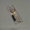 STIROLL Thin Replacement Band Compatible for Apple Watch 38mm 40mm 41mm 42mm(Series 11 10), Stainless Steel Metal Wristband Women Men for iWatch Ultra SE Series 9 8 7 6 5 4 3 2 1, Gold