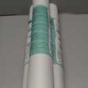 3 x Shelf Liners 16 in x 20 ft Self-Adhesive EVA Drawer Mats, Cupboard Protector, Kitchen Cabinet Lining Fridge Liner (Clear Flat Dot, 40.7x610cm)