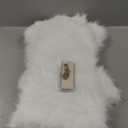 AOGU 3 Pack 18 Inch Snowy White Christmas Stockings Faux Fur Xmas Christmas Stockings Hanging Ornaments Candy Gift Bags for Christmas Decorations