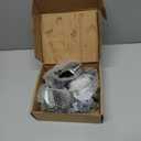 Wheels for Shelves Heavy Duty, 3 inch Casters for Wire Shelving, Stems 1/4" - 20 x 1 Thread Shelf Caster Wheels, 1/4-20 Casters Set of 4, Stem Caster Wheels