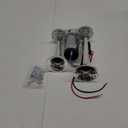 600DB Super Loud Dual Electric Air Horns Kit for Vehicles - With Compressor, Applicable for Cars, SUVs, Trucks, Boats (Sliver)