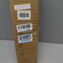 LazBlinds No Drill Bamboo Roman Shades, 20" W x 48" H, Highfield Teak