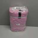 AdeaBag 12 Pack Extra Large Moving Bags, Heavy Duty Packing Bags with Zippers and Handles for Space Saving, Clothes Storage, College Essentials, Travel, Pink