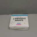 JUICY BUMBLES Baby Swaddles 0-3 Months Newborn Swaddle Sack Sleep Swaddle Sleep Sack Wrap for Newborns Girl and Boy 100% Cotton Oeko TEX 3-Pack (Checkered)