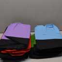 12 Pack Multicolor 10 Gallon Grow Bags - Fabric Plant Pots with Handles for Outdoor Garden and Vegetable Planting