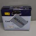 COOL GEL Memory Foam Neck Pillow for Travel with Removable Cover, Supportive and Comfortable, Small