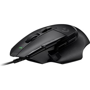 Logitech G502 Hero High Performance Wired Gaming Mouse, Hero 25K Sensor, 25,600 DPI, RGB, Adjustable Weights, 11 Programmable Buttons, OnBoard Memory, PC/Mac  Black