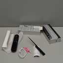 Go Brush Pro - Cordless Hair Straightener Brush Portable Comb for Travel, USB Charging, Fast Heating, with LCD Display (Black)