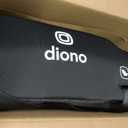 Diono Connect3 RXT Backless Booster, Slim Fit 3-Across in Many Mid-Sized Sedans and SUVs, for Children from 40-120 lbs., Lightweight with Latch connectors