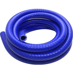 Silicone Vacuum Hose Line 1-Ply Reinforced Universal 1/2" (13mm) ID 5 feet High Temperature 60 psi Max Pressure (1/2 ID, 1-Ply, 5 ft, blue vacuum hose)