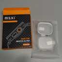 Misxi 2 Pack Hard PC Case with Tempered Glass Screen Protector Compatible with 49mm Apple Watch Ultra 3 (2025) / Ultra 2 / Ultra, Scratch Resistant Full Coverage Cover for iWatch, 1 Silver + 1 Transparent