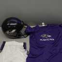 Franklin Sports NFL Youth Football Uniform Set for Boys & Girls - Includes Helmet, Jersey & Pants with Chinstrap + Numbers (Medium)