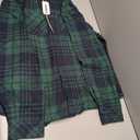 COOFANDY Men's Flannel Hoodie Plaid Shirt Long Sleeve Button Down Casual Shirt Jacket Lightweight Fall Shacket Size XXL