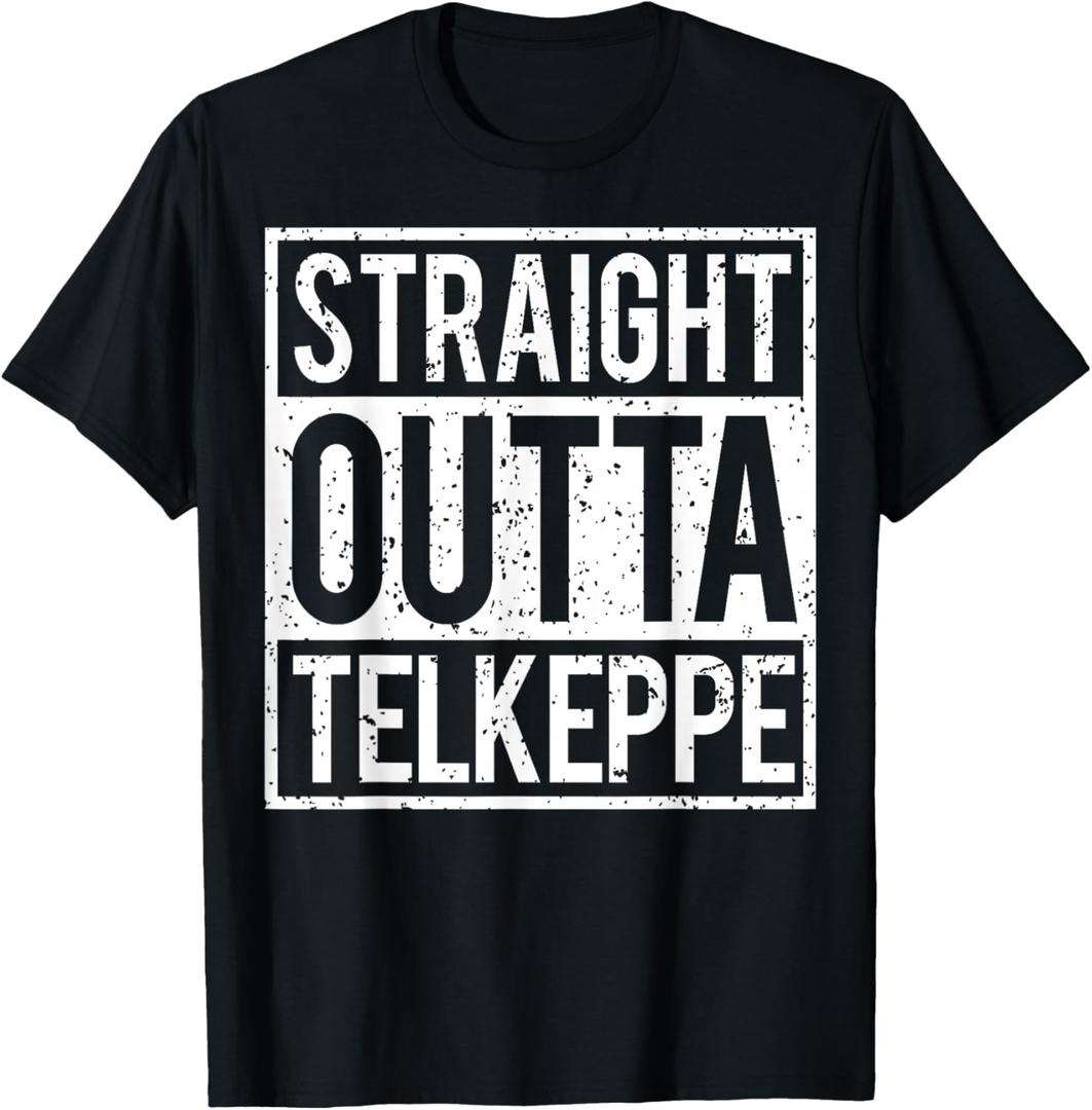Straight Outta Telkeppe T-Shirt T-Shirt Large