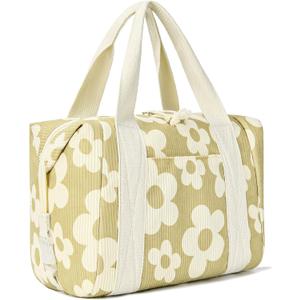 HowFly Lunch Box for Women Stylish Corduroy Insulated Lunch Bag for Men Adults Leakproof Reusable Lunchbox Large Capacity Lunch Boxes Cooler for Work, Travel, Picnic