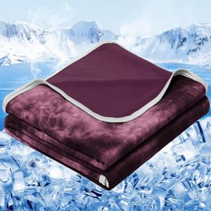 inhand Cooling Blanket Full Size (80"x90"), Cooling Blankets for Hot Sleepers, Absorbs Heat to Keep Adults Cool for Summer Nights Sweats, Thin Cold Lightweight Blanket for Couch Bed, All Season Use