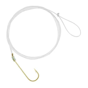 South Bend Snelled Aberdeen Gold Hooks 6 Pcs 2 Pack