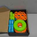 FitBeast Grip Strength Trainer, Finger Exerciser, Forearm Strengthener 9-Piece Kit, Hand Grip Strengthener Targeted Strength, Relief & Recovery (Orange)