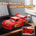 JOI MEW Wall Climbing RC Car Toy with Expression Stickers, 360 Rotating Remote Control Stunt Car, Rechargeable Toy Car for Kids Boys Girls Ages 3-12 Indoor Gift