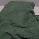 BOURINA Green Throw Blanket 60x80 Inches Throw Textured Solid Soft Sofa Throw Couch Knitted Decorative Blanket