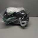 ANYIELIEMO Women's Long Thickened Down Jacket with Thermal Lining, Extended Length Winter Warm Puffer Down Coat with Hem Slit (US, Alpha, X-Large, Regular, Regular, Black)