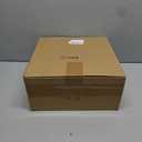 Liliful 4 Pcs Large Outdoor Christmas Ornaments Plastic Jumbo Fillable Balls Ornament Big Xmas Tree Hanging Decoration for Home Outside Holiday Lawn Yard Party (Glitter White)