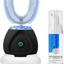 FULYA Automatic Toothbrush with Teeth Whitening Mousse, Electric Tooth Brush for Adult, 360 Auto ToothBrushes Waterproof, Rechargeable Electric Tooth whitening Brush