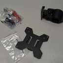 Suptek Single Head and Plate Vesa Pole Mount Bracket for Suptek Monitor Mount,1 Pack(MD6TB) (Black)