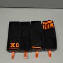 Mens Boxer Briefs 4-Pack Gift Set Cotton Stretch Underwear Comfortable Everyday Fit Soft and Breathable (Large, Blac)