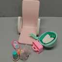 Glitter Girls  14-Inch Doll Accessories  Salon Chair & Styling Playset  Hooded Hair Dryer, Foot Bath, Pretend Nail Polish  3+ Years Childrens Toys