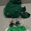 keaiyouhuo Girls Christmas Tree Dress Costume Kid Xmas Outfit with Accessories (6-7 Years)