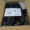 Backdrop Stand, 10x7 FT Backdrop Stand for Parties with Wheels, Moveable and Adjustable Photo Banner Stand Background Stand for Wedding, Parties, Events Decoration