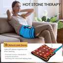 UTK Hip Heating Pad for Sciatica Pain Relief, Far Infrared Heating Pads with 16 Natural Jades & Smart Controller, Lower Back/Thigh/Buttock/Abdomen Electric Heat Pad for Women, FSA HSA Eligible