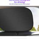 4 x Car Window Shades,Car Accessories Universal Vehicle Side Window Sun Shade,UV Protection Heat Resistance Automotive Windows Sunshades,Compatible with Most SUVs,Cars,Sedan (Rear Window)