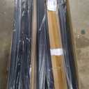 DIYHD 24FT Exterior Double Sliding Barn Door Hardware,Heavy Duty Wall Mount Box Track Kit for Outdoor Use,MAX Load 330lbs,Kit to Hang 2 Doors(Fit 72" X 2 Door)