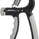 Hand Grip Strengthener Finger Strengthener Hand Grips Adjustable Arm Strength Exercise Rehabilitation Finger Training Finger Exerciser, Grip Strength Trainer Hand GripsAcces (Color : Ordinary black a (Ordinary black and gray)