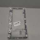 Save A Life Adopt Pet Cat Dog License Plate Frames Paw Prints Design License Plate Covers Aluminum Novelty Car Tag Frame 2 Holes and Screws for Adults (6" x 12" (Pack of 1))