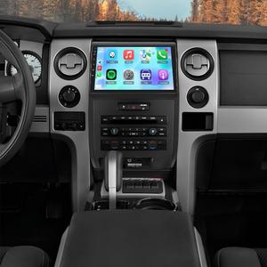 9 Inch Android 13 Double Din Car Stereo for Ford F150 2009-2014 IPS Touchscreen Car Audio Receiver w/Wireless Carplay and Android Auto GPS Navi WiFi Bluetooth SWC BT FM/RDS Radio Backup Camera, 2+32G