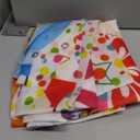 DIZHI Happy Birthday Backdrop Banner Sign for Boys Girls Colorful Birthday Party Decorations Balloon Wall Posters and Photo Background Cake Tablecloth Decor Supplies 5x3ft