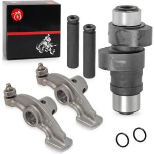 Camshaft & Rocker Arm w/Shaft For YAMAHA Warrior Raptor 350 Moto-4 350 Kodiak 400 450 Wolverine Grizzly Rhino Big Bear 350 400 450