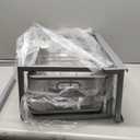 2-Pack 21.3 IN Depth Under Sink Organizer With Next-Gen Ball-Bearing Slides, Sophisticated Mesh 2-Tier Pull Out Shelf for Kitchen & Bathroom,Fits Small Items-Gun Gray