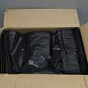 Dyno Products Online 64-Gallon, 1.2 Mil Thick Heavy-Duty Black Trash Bags - 50 Count Extra Large Plastic Garbage Liners Fit Huge Cans for Home Garden Lawn Yard Recycling Construction & Commercial Use