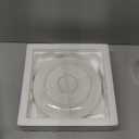 Dinner Plates, Ceramic dinner plates Set of 4, White Dinner Plate with Gold Rim, 10 Inch Dinnerware Dish Set for Kitchen Round Salad-Plates, Dessert Appetizer plate Serving Dishes for Parties