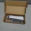 Christmas Tree Topper Holder, Universal Twist On Tree Topper Stabilizer, Christmas Tree Topper Support Stand with Metal Green Support Rod for Stabilizing Tree top Ornaments (Green-flat Base)