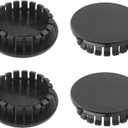 4Pcs Wheel Center Caps for Equinox Cruze Buick Pontiac Saturn Cadillac Wheel Rim Outer 59.2mm(2.33in) Inner 46mm(1.81in) Black Hub Caps, Replacement 9593169 22863943 10074335
