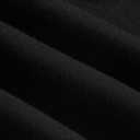 LovelyWholesale Women Cropped Hoodie Zip Up Long Sleeve Crop Top Sweatshirts (Black, XL)