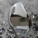 Crystal Cordless Flawless Hair Removal Epilator Portable Hair Eraser Lasting Smooth & Exfoliating Hair Remover/Trimmer for Women (Silver)